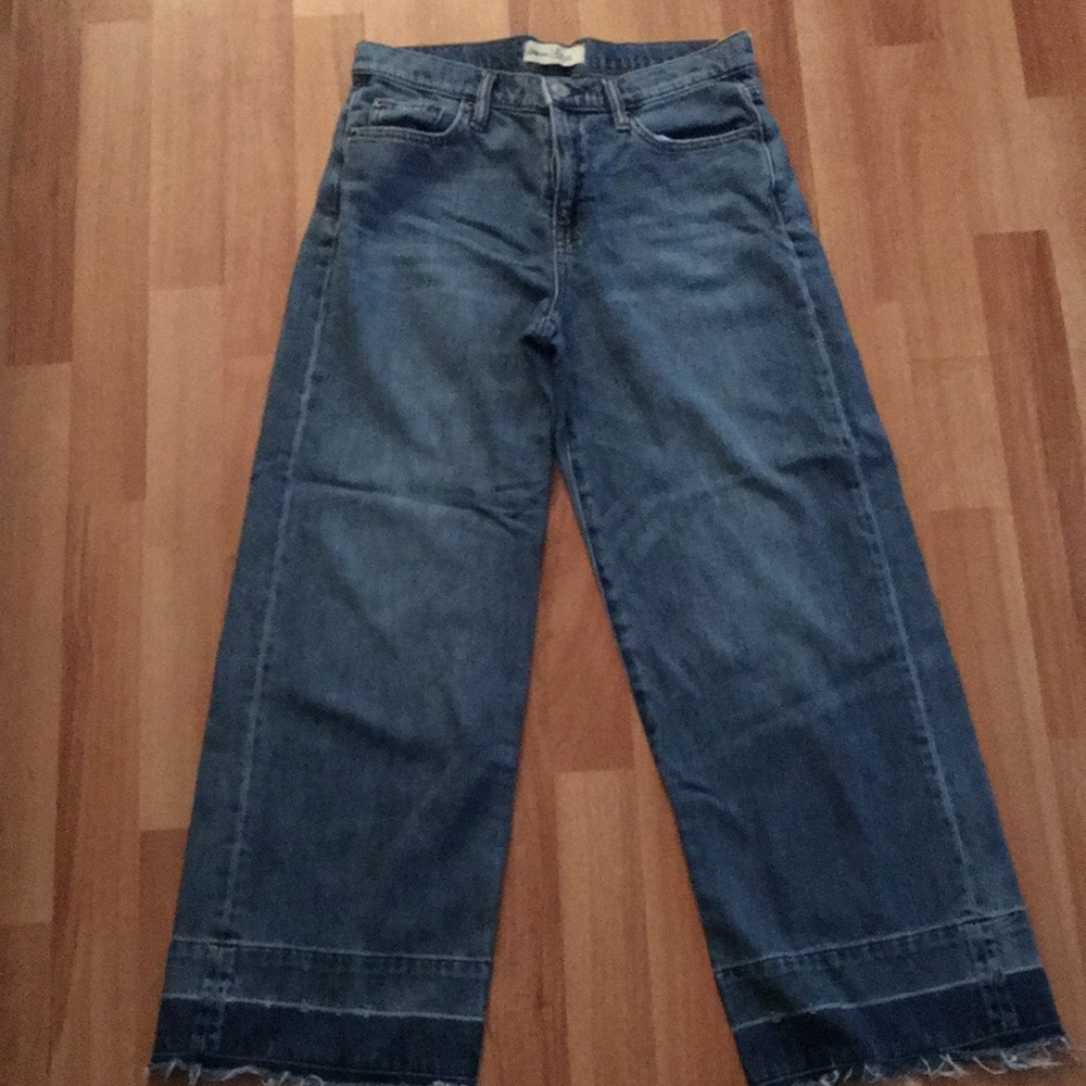 Gap wide leg high rise Jeans